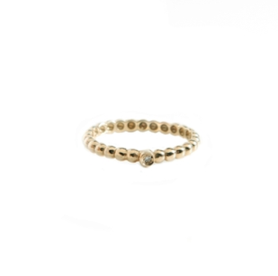 The Right Hand Gal - Stackable Gold Rope Ring - The Black Box boutique